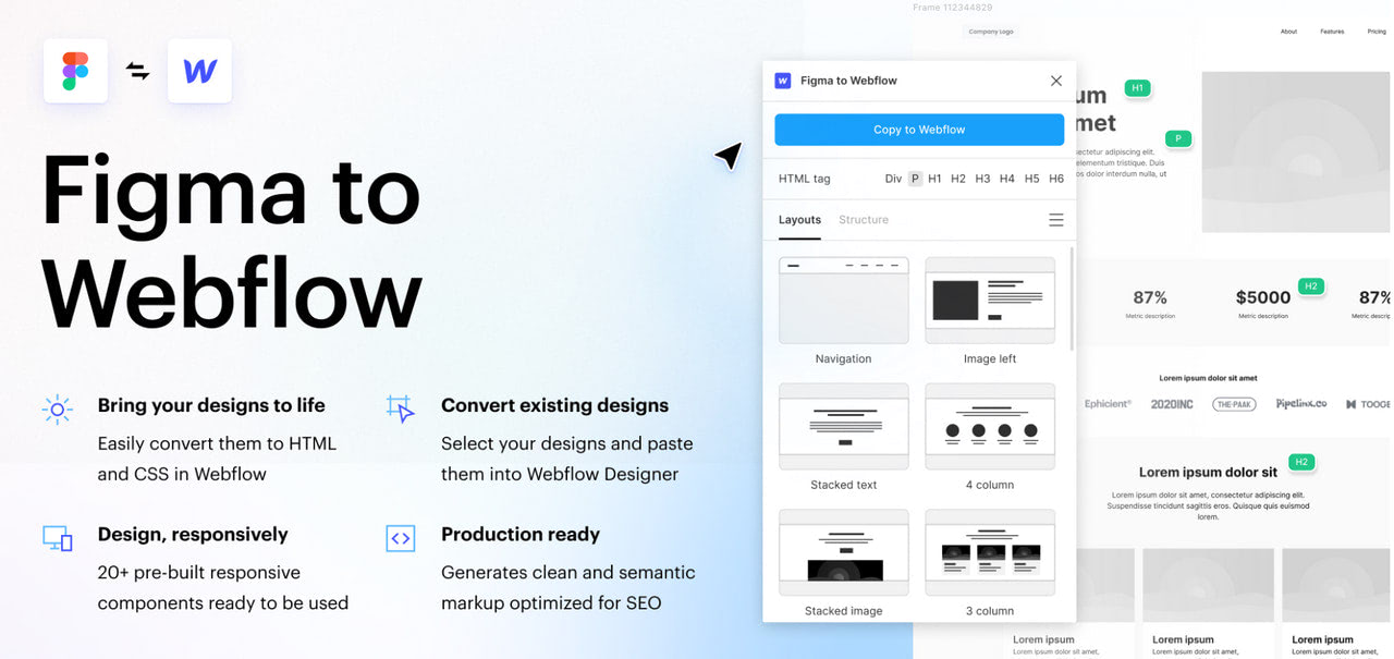 Figma to Webflow