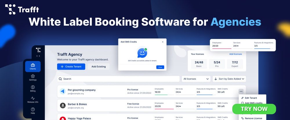 Trafft – booking software