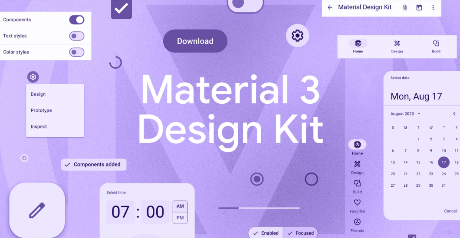 Figma Material Design Kit