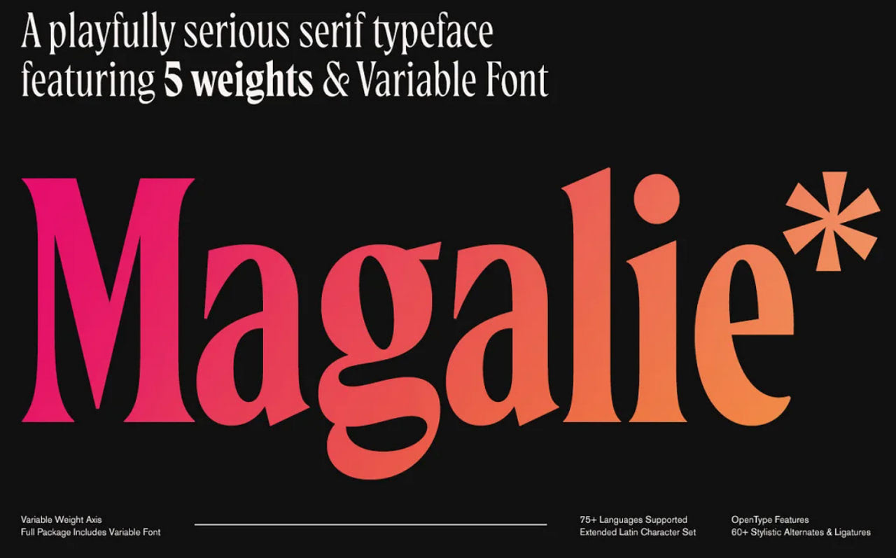 Magalie Typeface