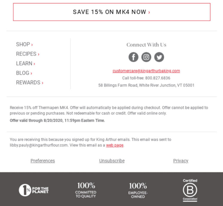 What is an Email Footer? The Ultimate Guide with Examples Designmodo