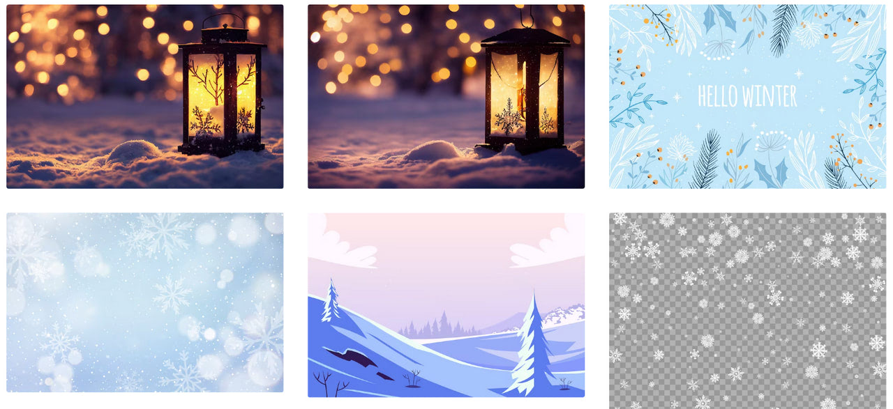 Winter motifs