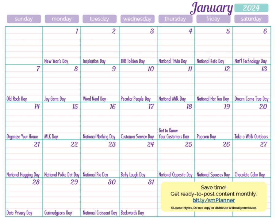 January Email Newsletter Guide