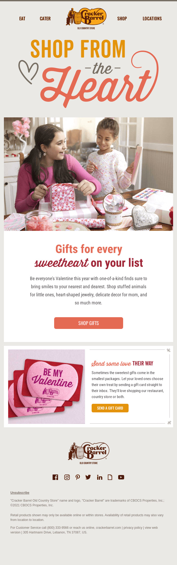Subject Line Ideas for February Newsletters