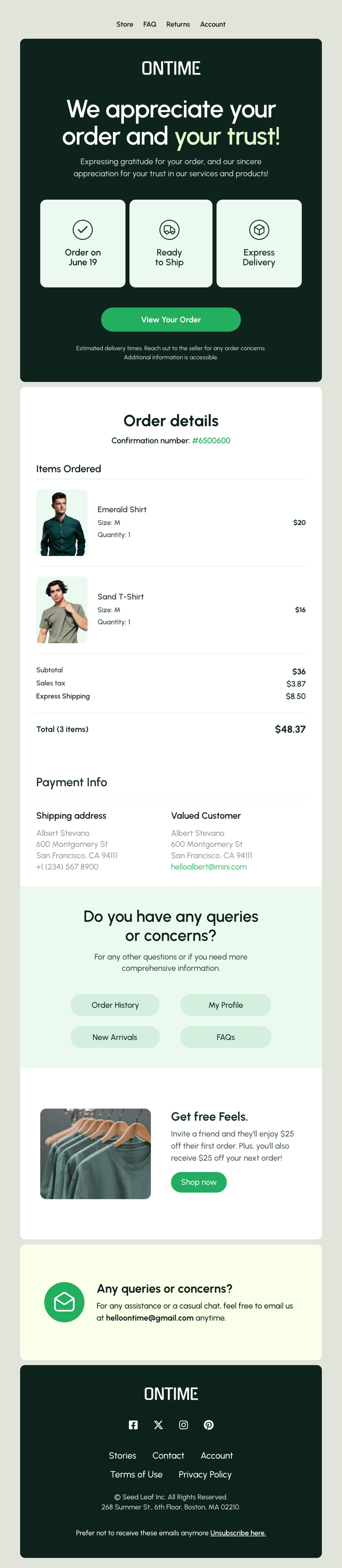 Free HTML Email Templates - Designmodo