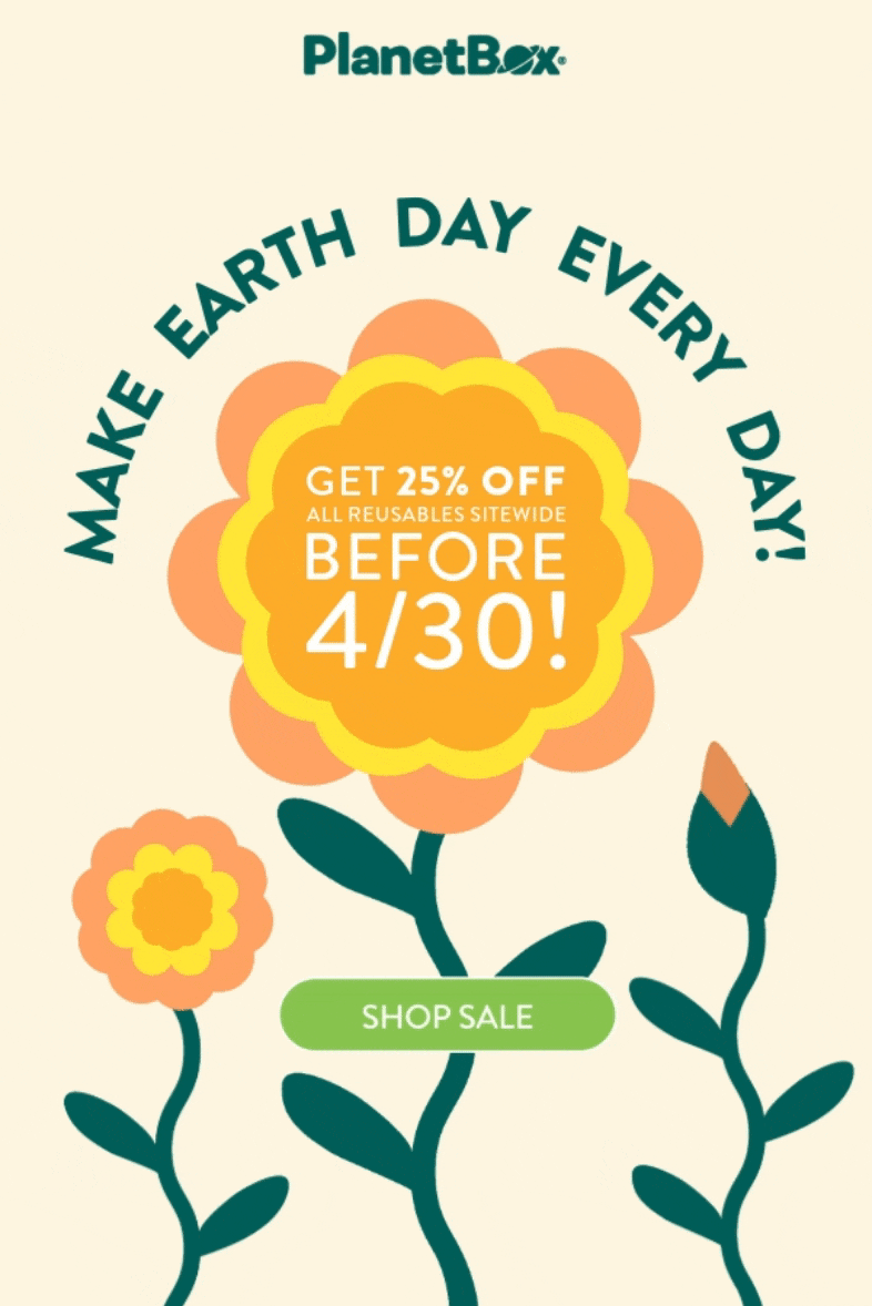 earth day sale