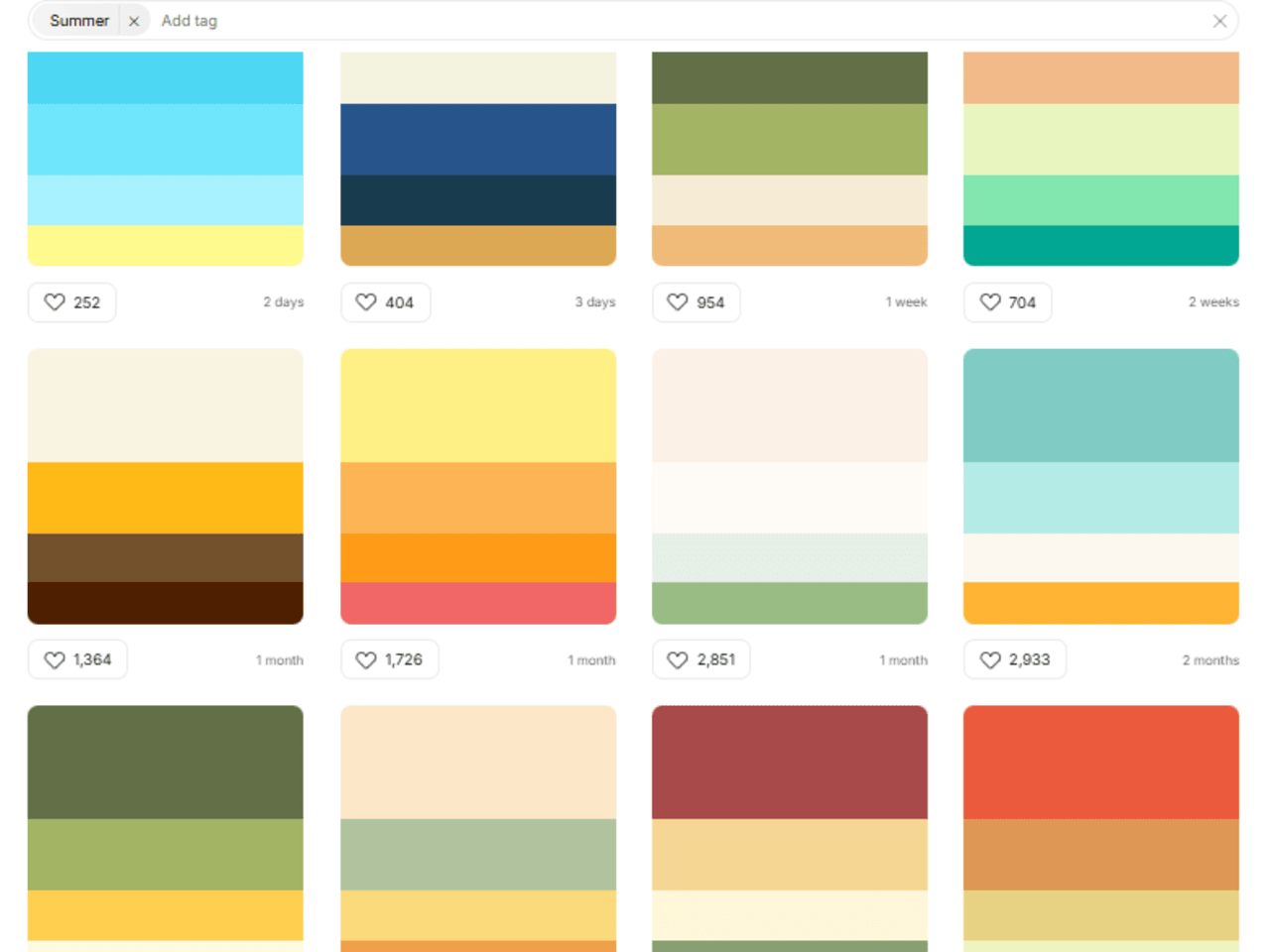 color scheme for june newsletters