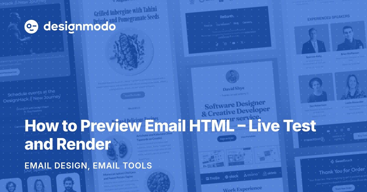 How to Preview Email HTML - Live Test and Render