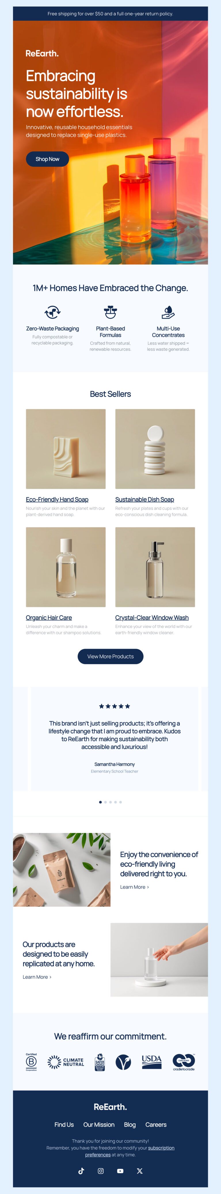 Free HTML Email Templates by Designmodo