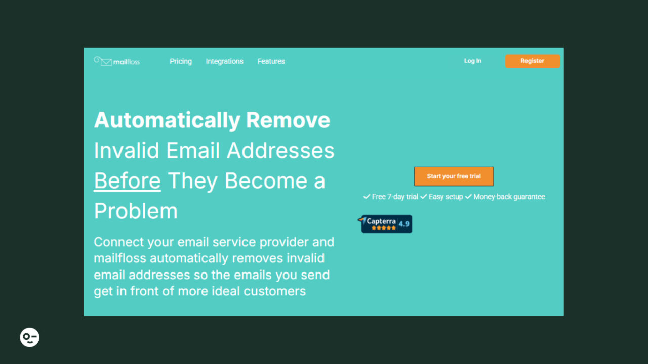 Mailfloss, one of the best email checker & validation tools