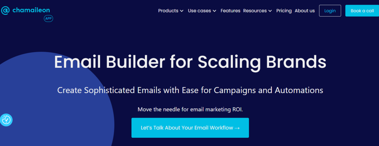 Chamelion email template builder