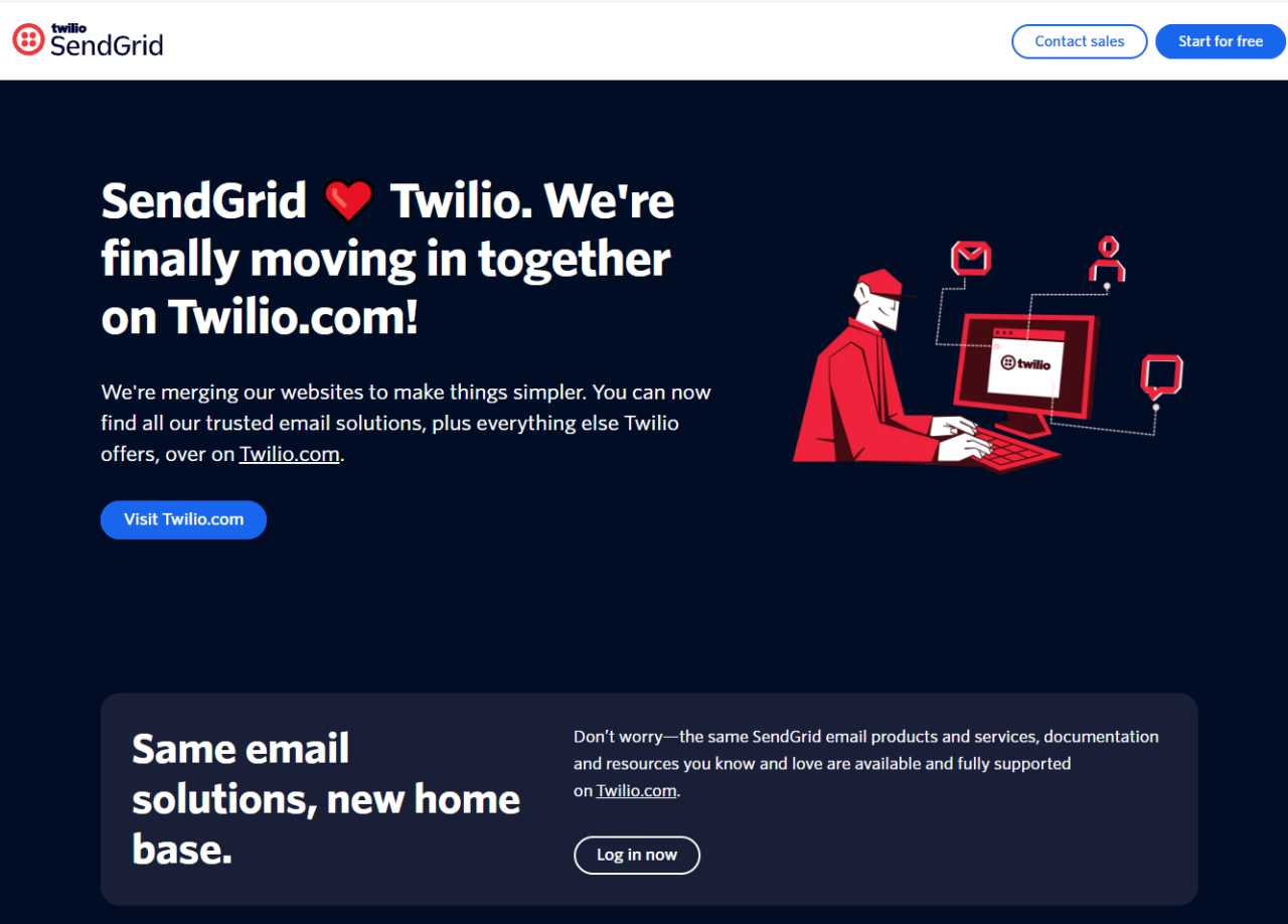 SendGrid email marketing platform