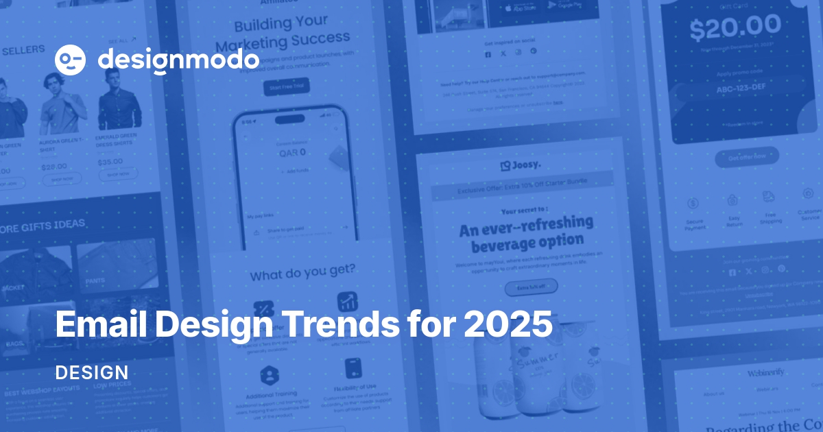 Email Design Trends for 2025