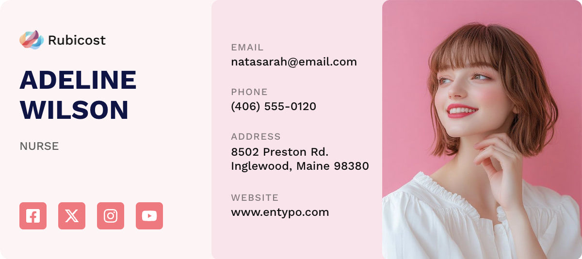 Nurse Email Signature Template