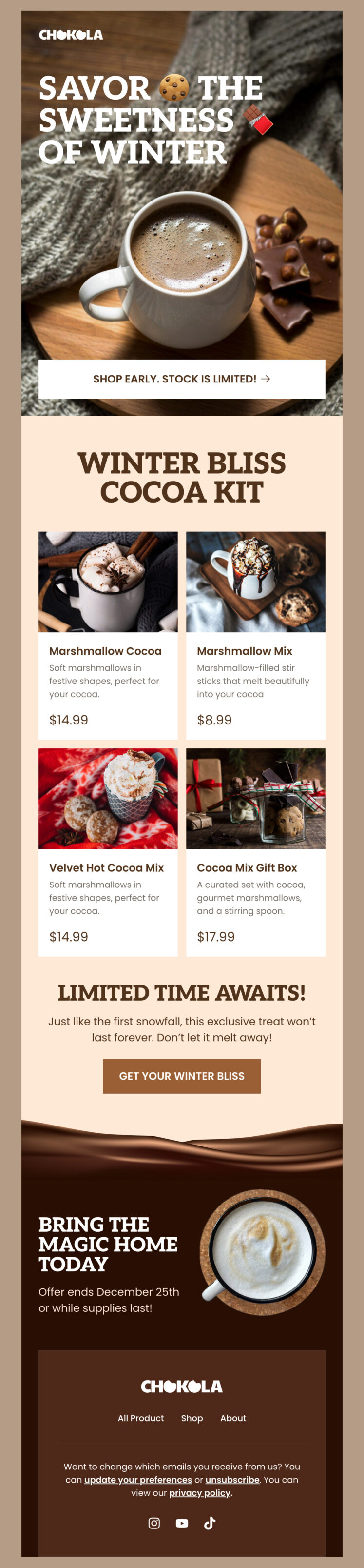 Free Mailchimp Email Templates - Designmodo