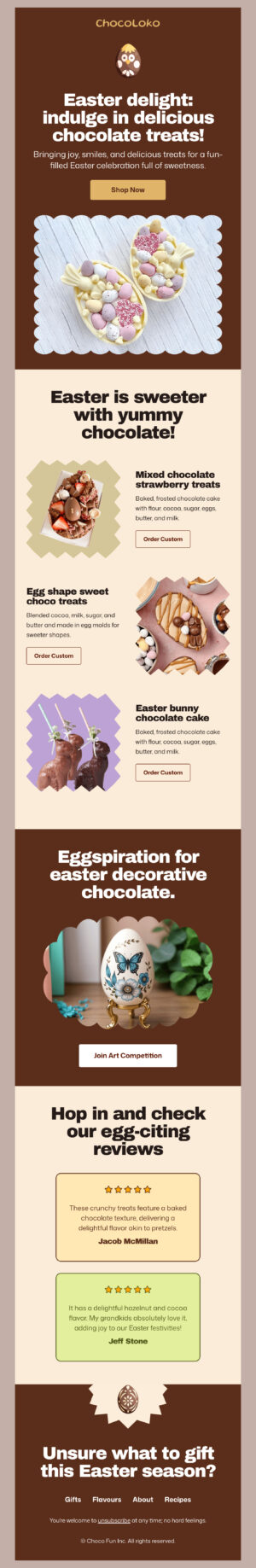 Email Easter Free Easter Email Templates - Designmodo