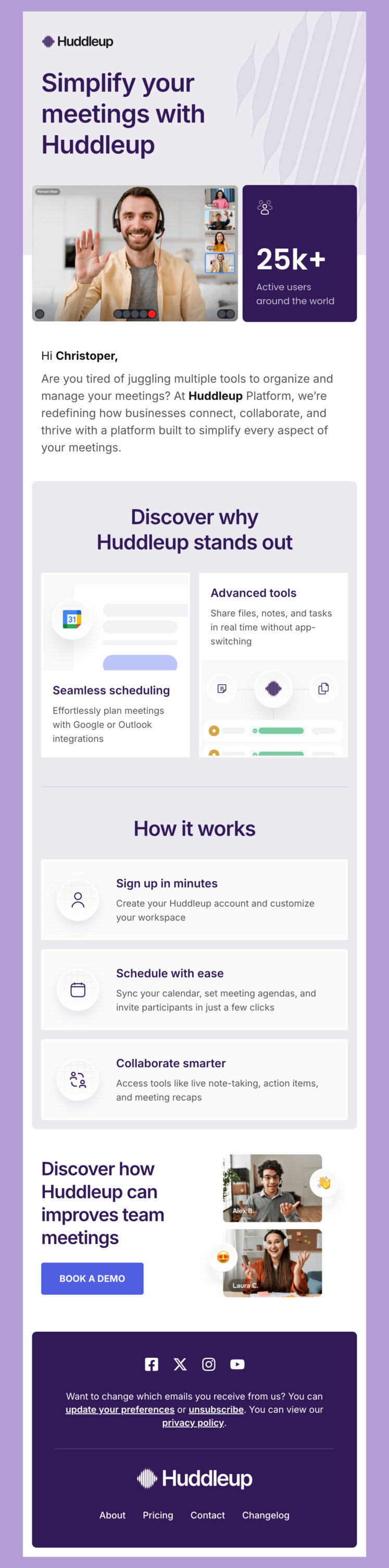 Free Mailchimp Email Templates - Designmodo