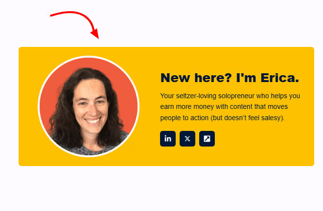Cut the Fluff's email signature section