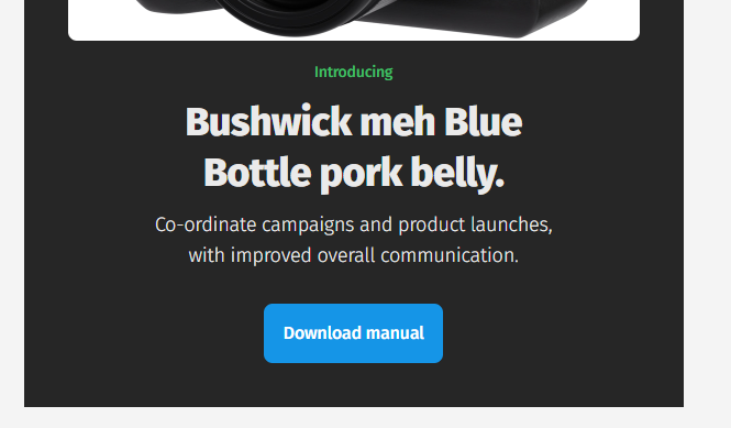 title usage in dark mode emails