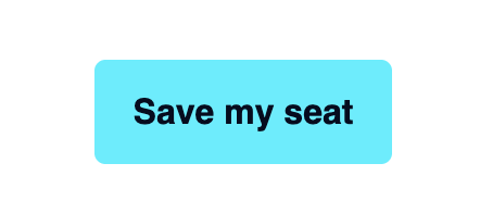 A cta example for a webinar invitation email