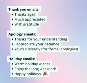 How to Sign an Email in an Impactful Way [w/ Examples & Templates]