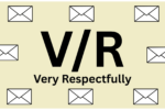 V/R in emails cover picture