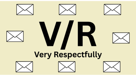 Article 'What V/R Email Sign Off Means and When to Use It' preview image