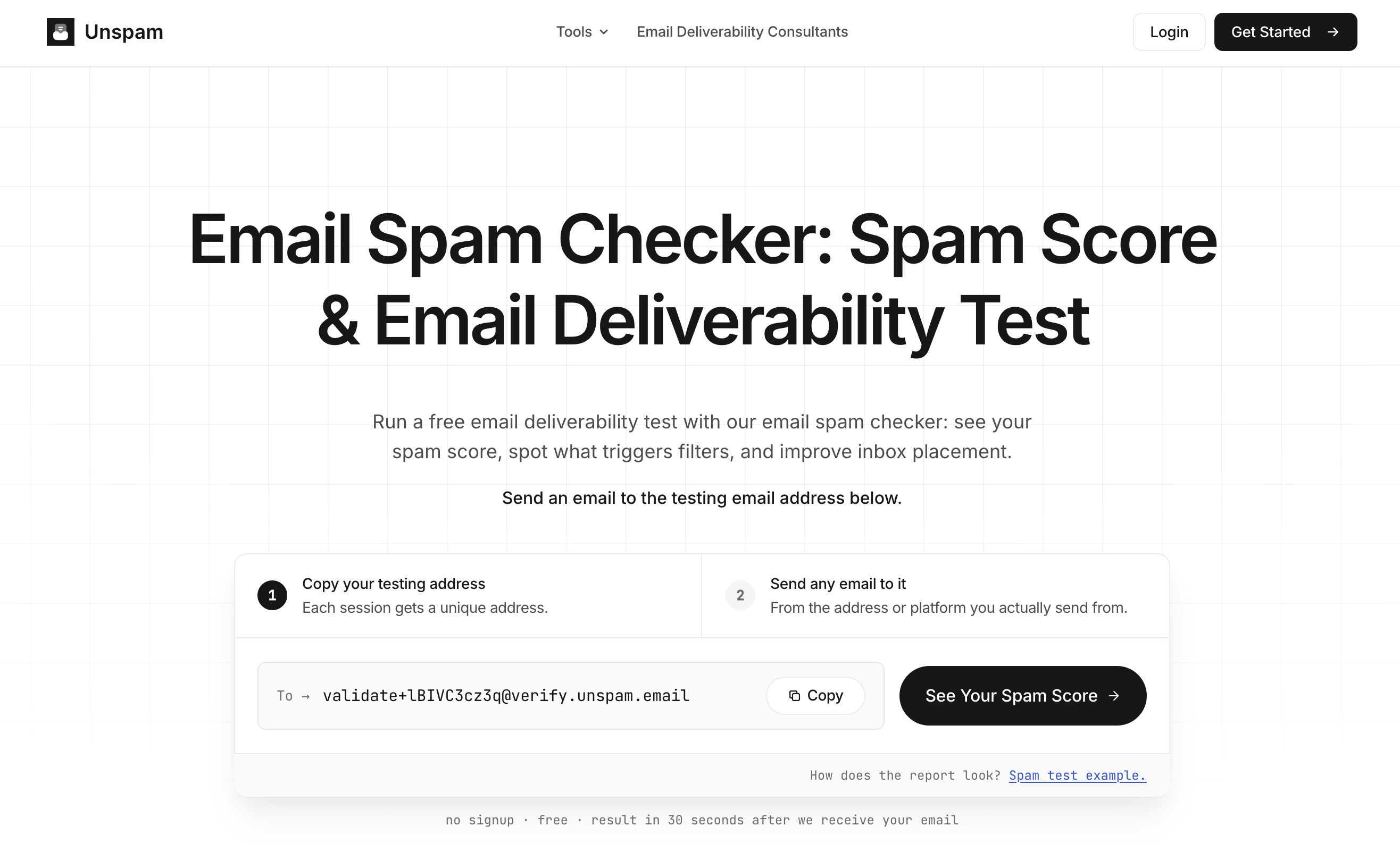 Unspam.email – Best for SaaS, Agencies, Ecommerce, Cold Outreach