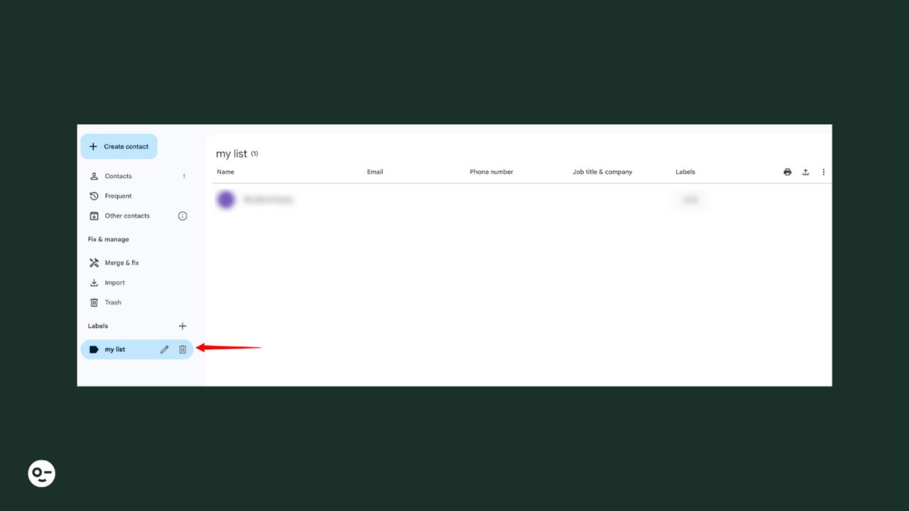 labeling an email list in Gmail