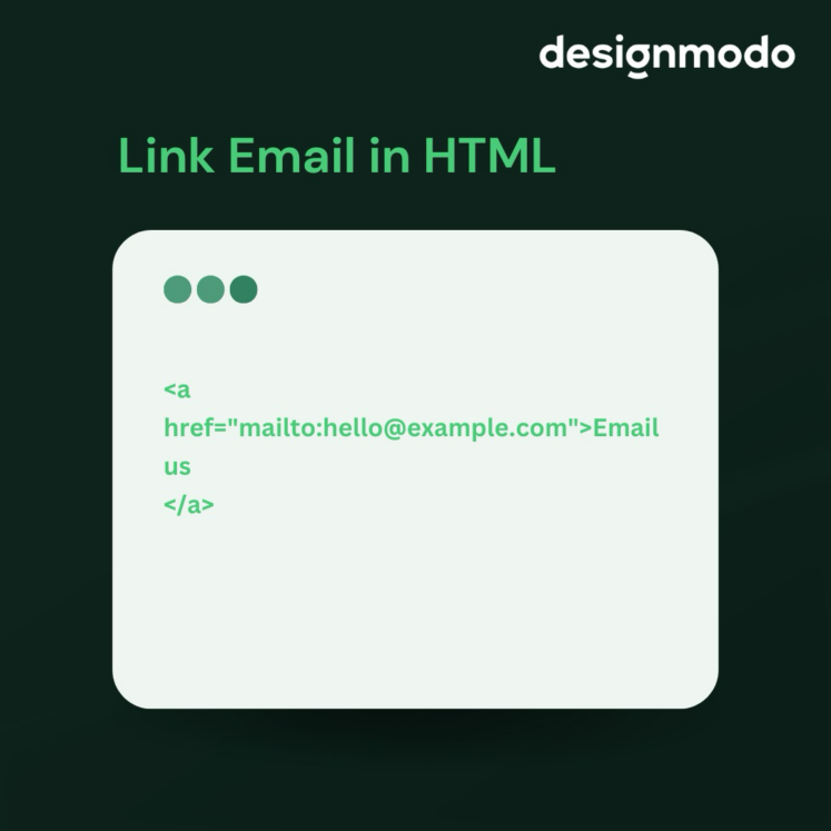 How to Link an Email in HTML (mailto:) + Add Other Parameters