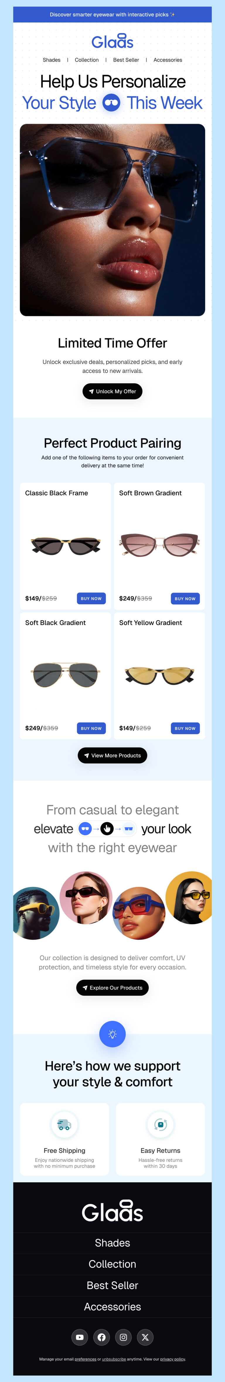 Free HTML Email Templates for Brevo - Designmodo